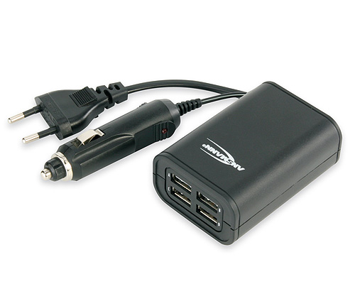 Quattro USB charger