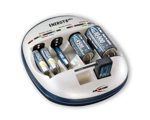 BATERII, ACUMULATOARE, INCARCATOARE ANSMANN - Energy 8 plus