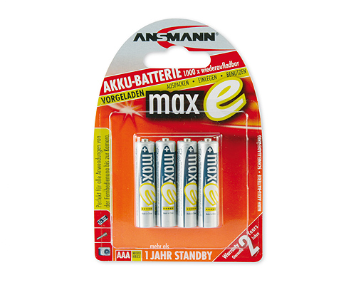 Acumulatori R3 ambalati cate 4- maxE